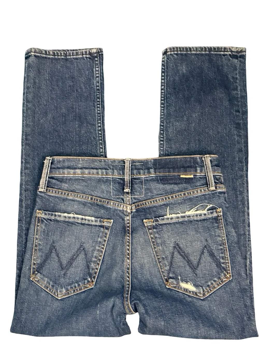 MOTHER The Tomcat Ankle Straight Leg in Dirty Mary Wash Size 26